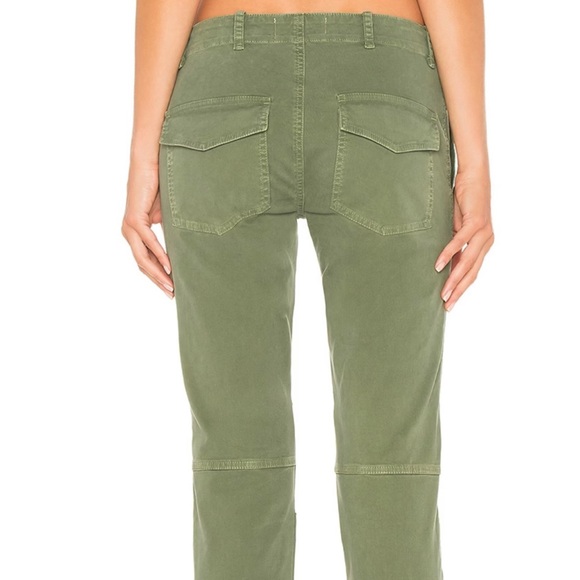 NWT nili lotan cropped military pant camo green size 2 - Picture 5 of 10